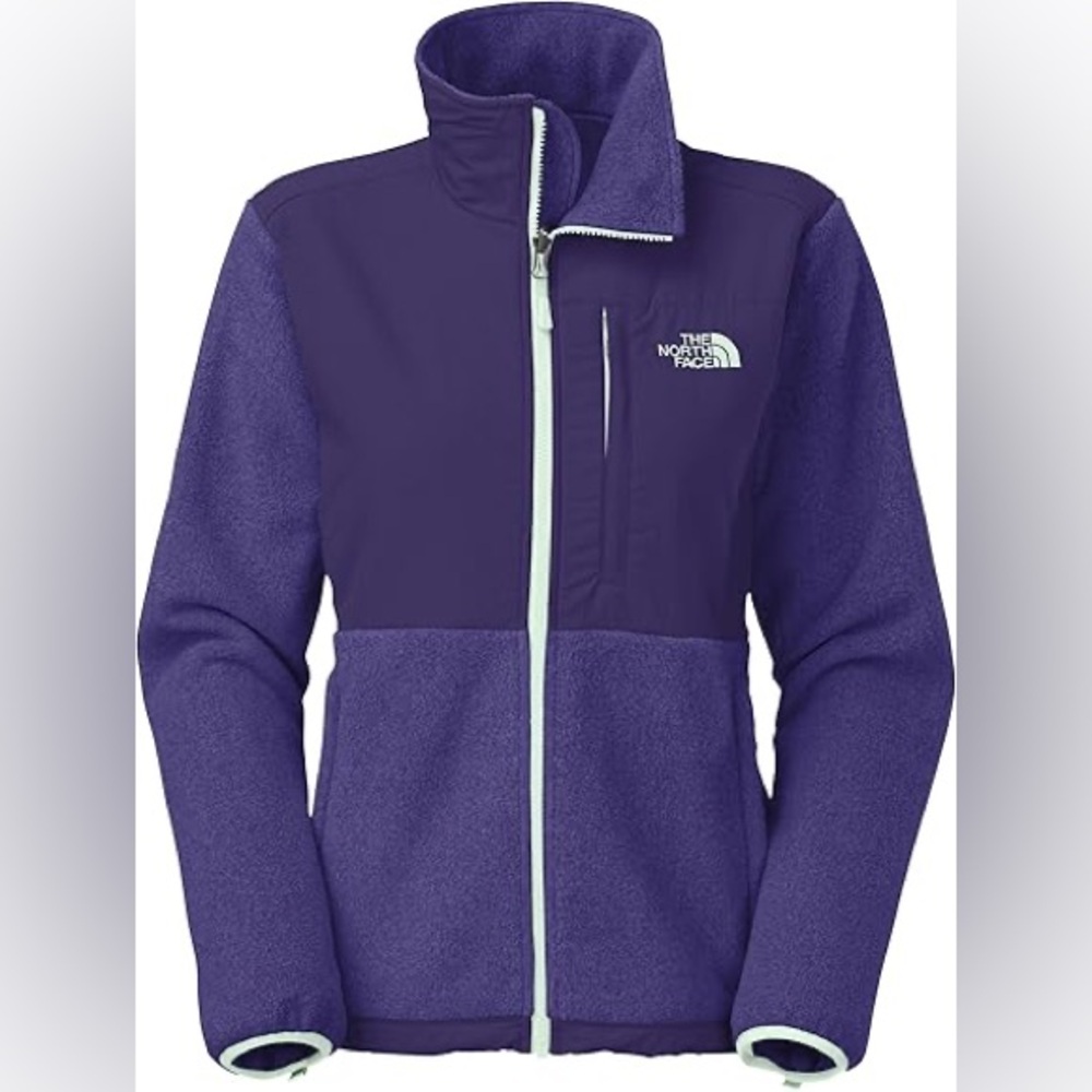 The North Face Recycled Garnet Purple Heather Denali Jacket M